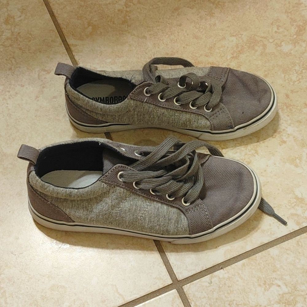 Gymboree Gray Canvas Boys Sneakers